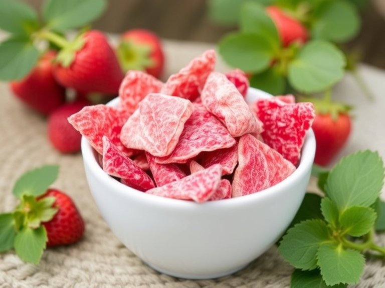  Freeze-Dried Strawberries