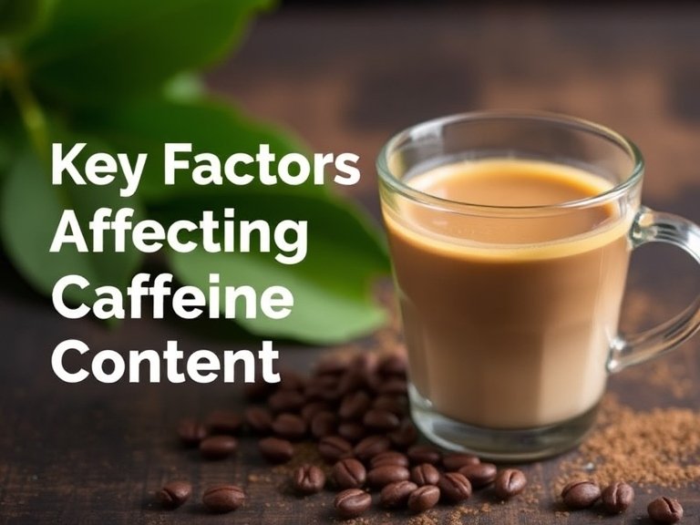 Key Factors Affecting Caffeine Content