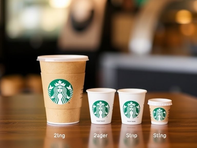 Understanding Starbucks Cup Sizes