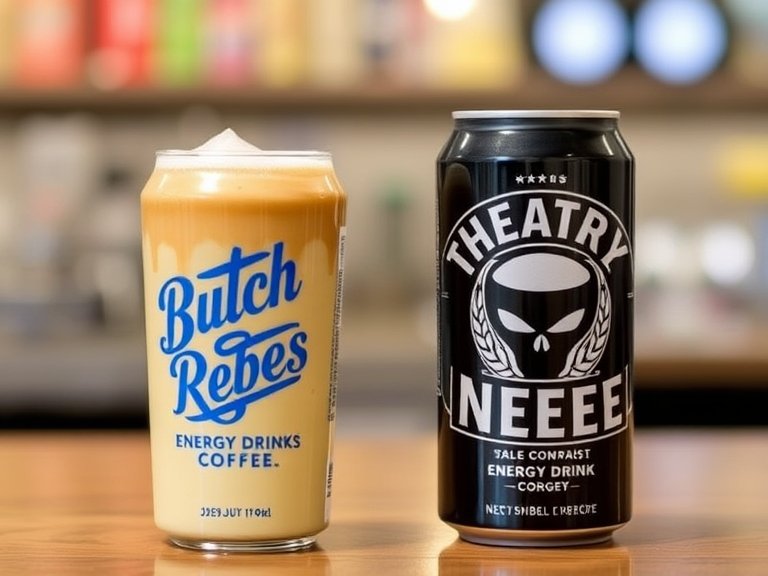 Dutch Bros Blue Rebel Energy Drinks vs Popular Coffees