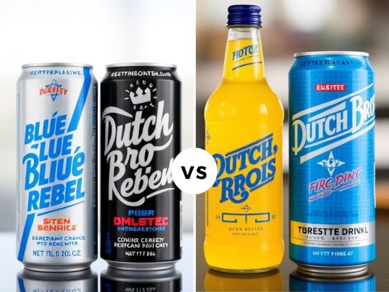Dutch Bros Blue Rebel Energy Drinks vs Other Dutch Bros Drinks