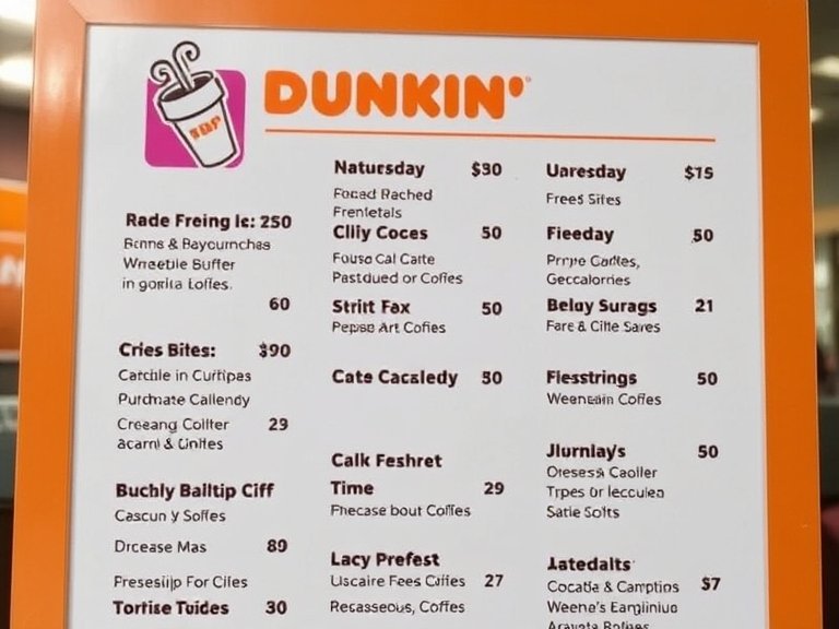 The Impact on Dunkin's Menu