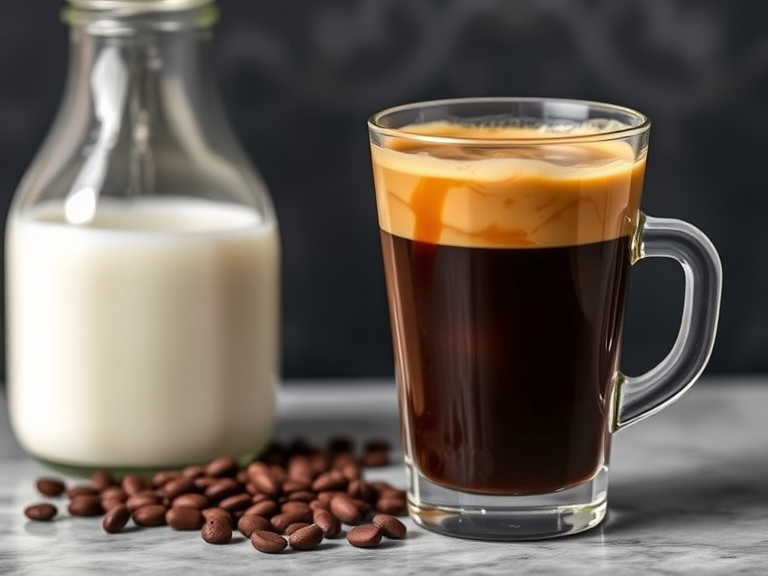 Milk's Impact on Caffeine Absorption 