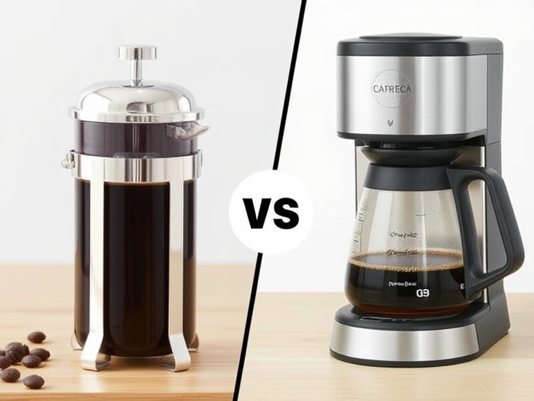 French Press vs Traditional Drip Coffee Maker