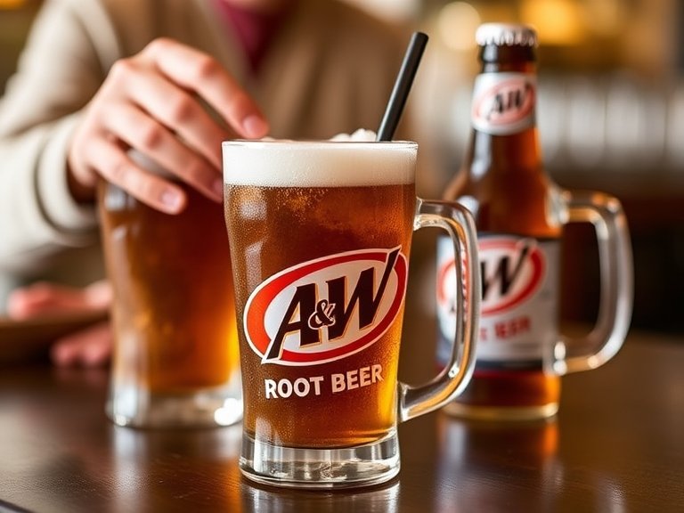 A&W Root Beer's Signature Serving Style 