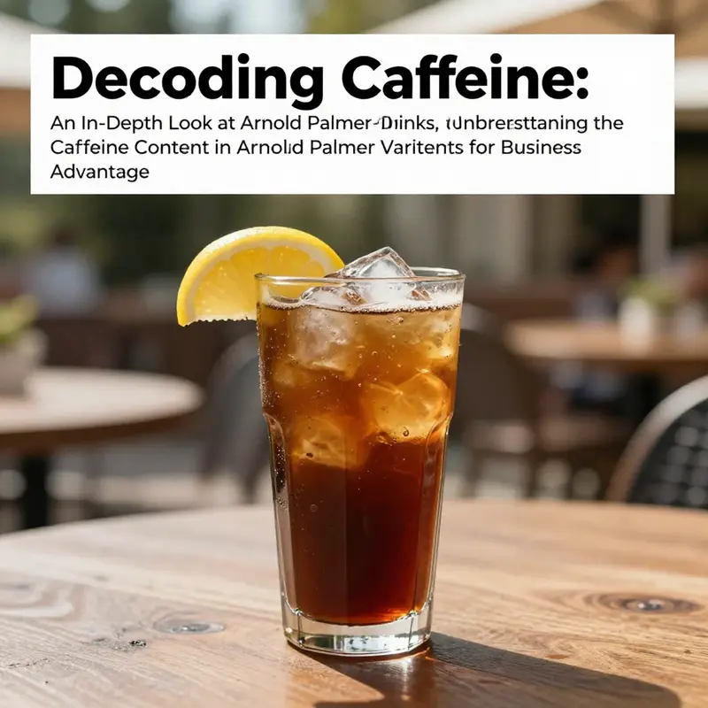 A glass of Arnold Palmer drink presented in a bright outdoor setting during summer.