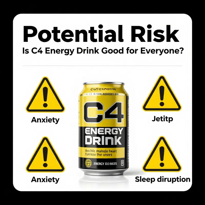 C4 Energy Drink positioned alongside business tools, emphasizing its role in boosting productivity.