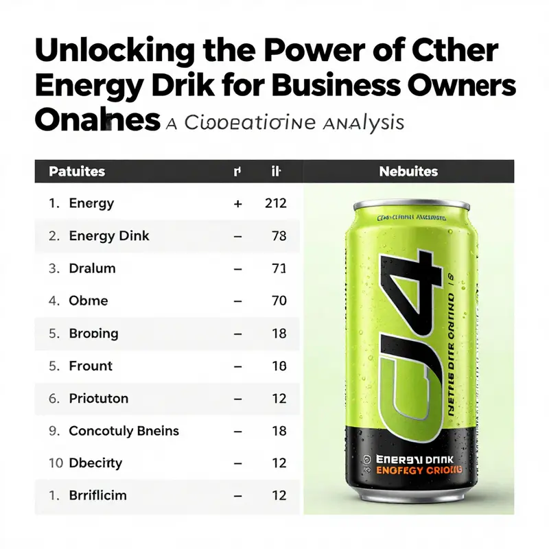 Introduction to the diverse range of C4 Energy Drink variants available in the market.