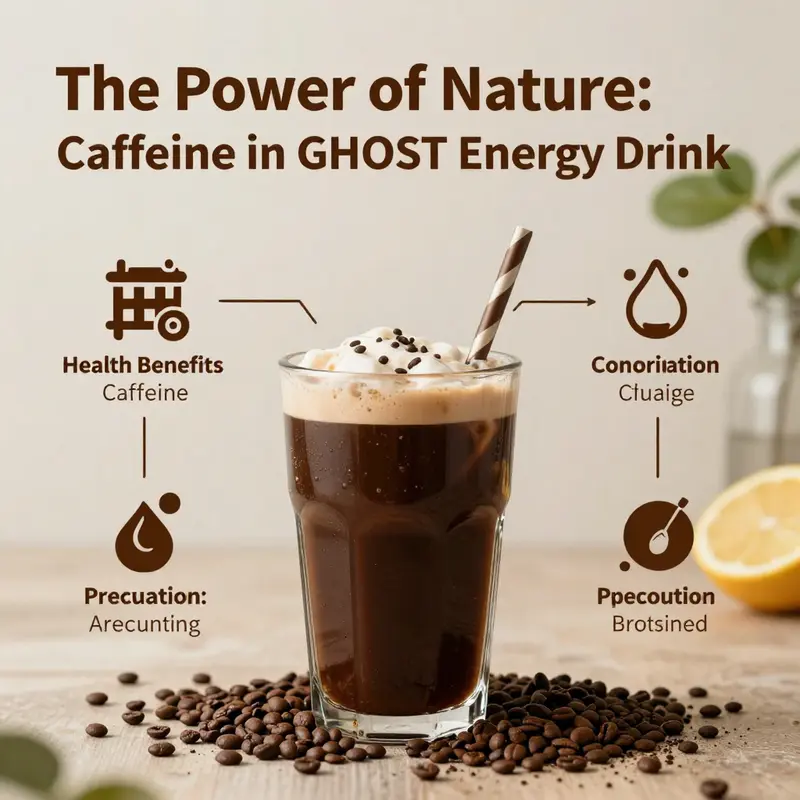 The natural source of caffeine in GHOST Energy Drink showcases its focus on clean ingredients.