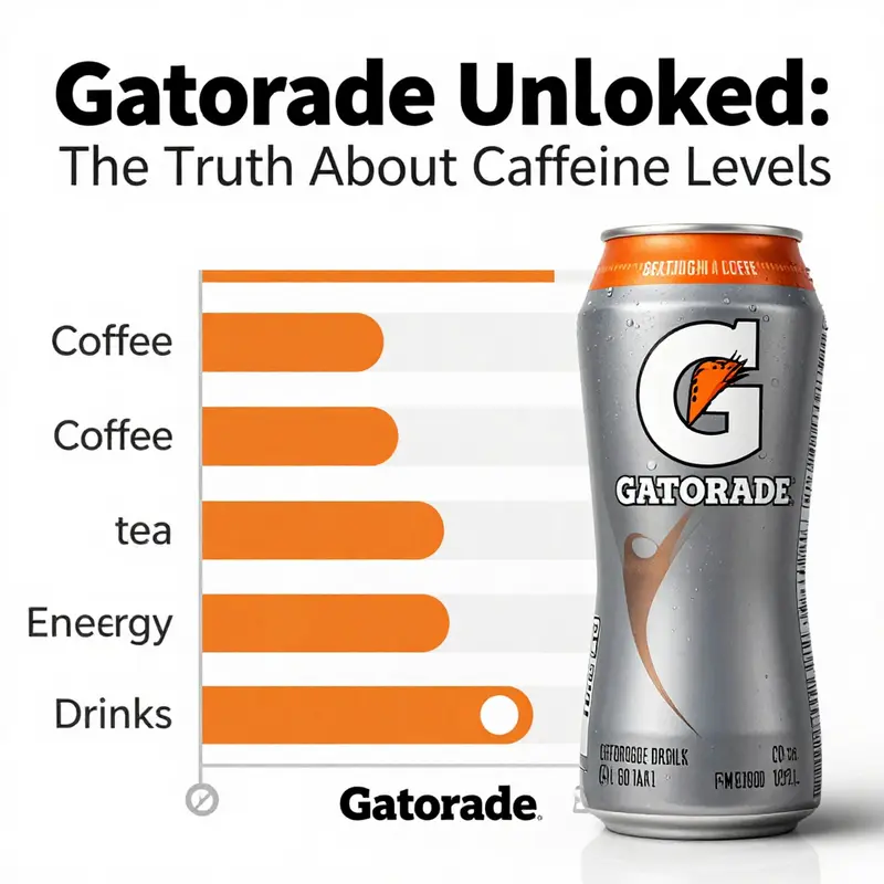 An overview of the caffeine content in Gatorade across different flavors.