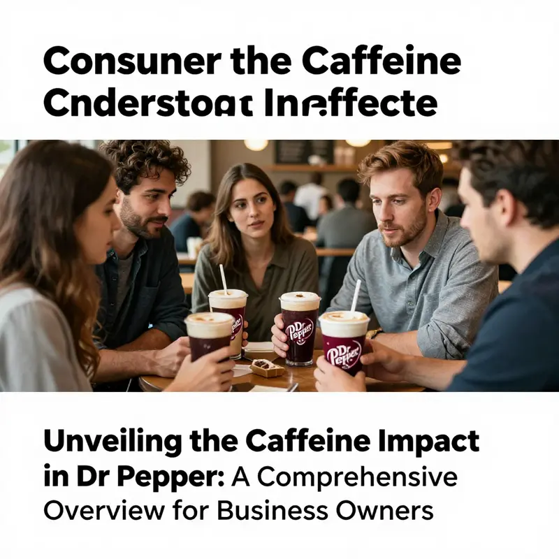 Caffeine levels in Dr Pepper compared to other popular beverages.