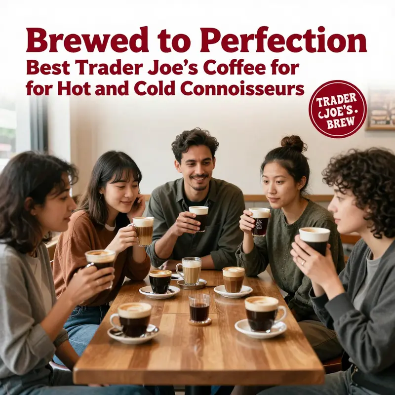A selection of Trader Joe’s cold brew coffee products highlighting their convenience and flavor.