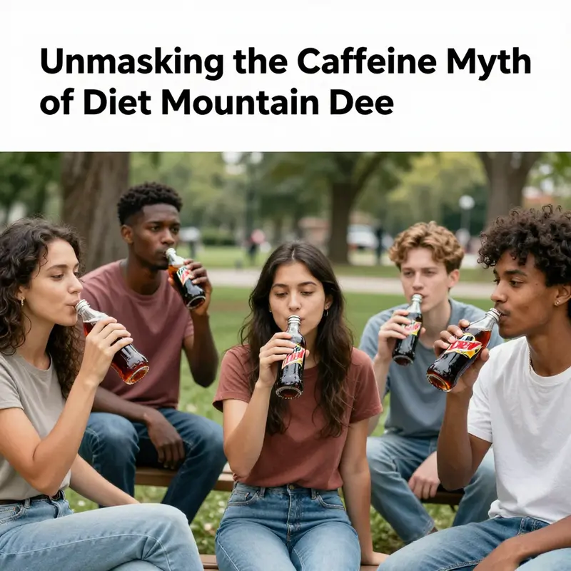A detailed look at the Diet Mountain Dew can, highlighting its caffeine-free label.