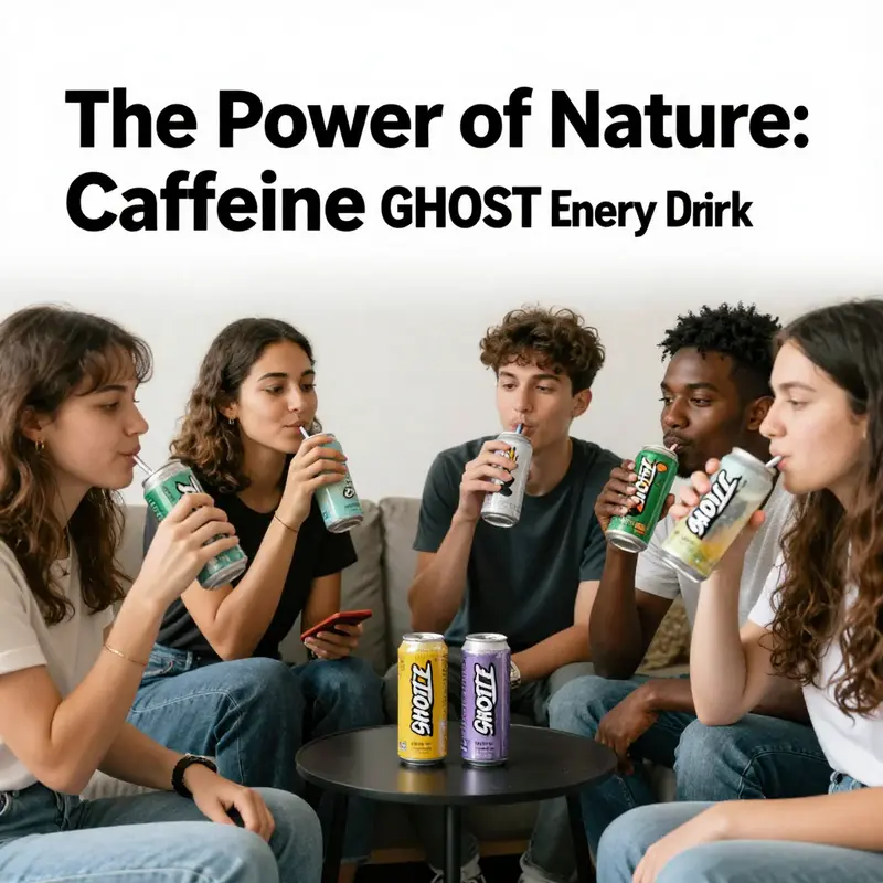 The natural source of caffeine in GHOST Energy Drink showcases its focus on clean ingredients.