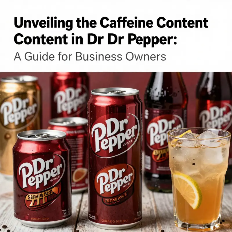 A collage of various Dr Pepper products showcasing its inviting appeal.