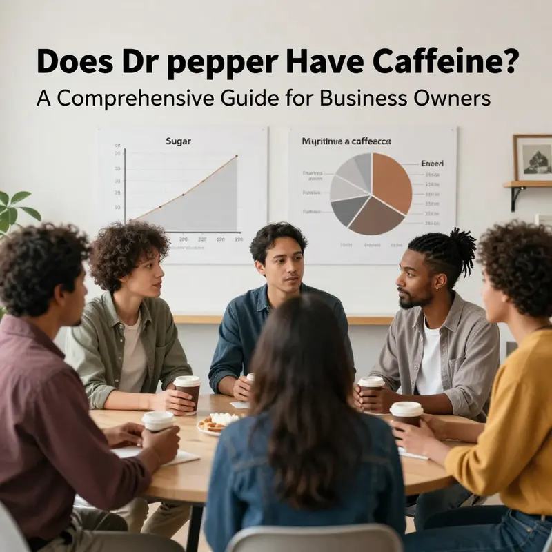 Caffeine content comparison of Dr Pepper with various sodas.