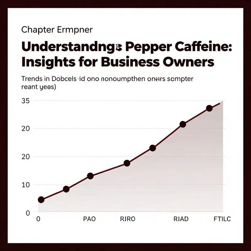 A refreshing Dr Pepper showcasing its caffeine content visually represented.