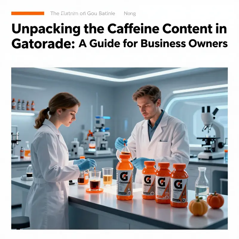Detailed look at Gatorade’s Fast Twitch caffeine content.