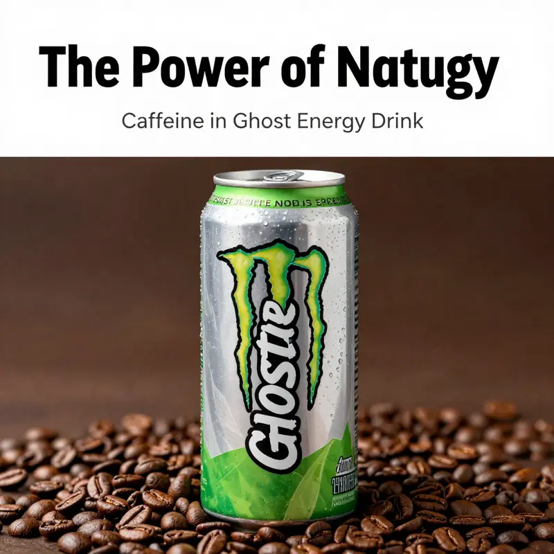 The natural source of caffeine in GHOST Energy Drink showcases its focus on clean ingredients.