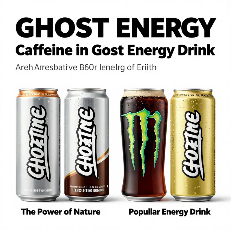 The natural source of caffeine in GHOST Energy Drink showcases its focus on clean ingredients.