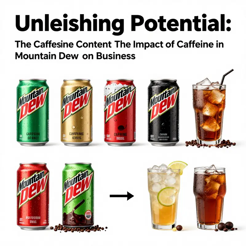 Caffeine levels in Mountain Dew and other soft drinks.