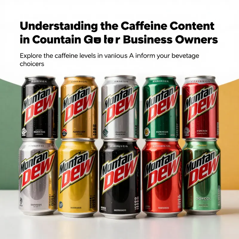 An arrangement of various Mountain Dew cans against a contrasting background, highlighting their uniqueness.