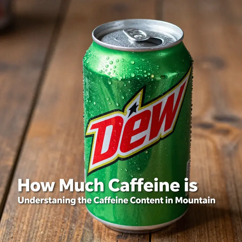 Regular Mountain Dew: The quintessential citrus soda with notable caffeine levels.