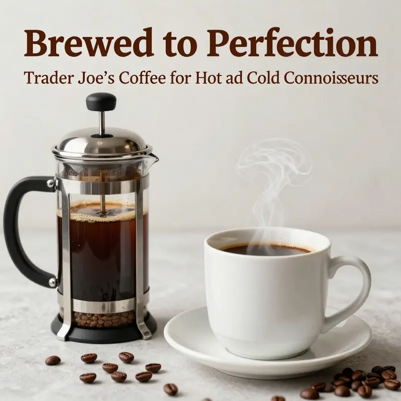 A selection of Trader Joe’s cold brew coffee products highlighting their convenience and flavor.