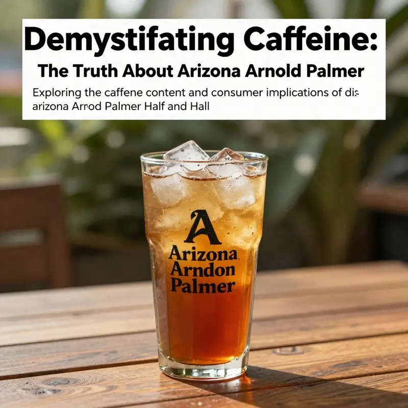 A refreshing glass of Arizona Arnold Palmer displayed outdoors, inviting and visually appealing.