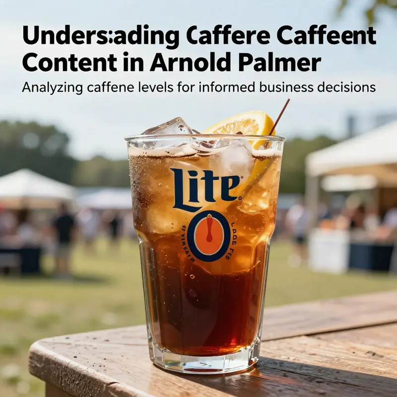 A beautifully presented Arnold Palmer Lite against a sunny backdrop, showcasing its refreshing qualities.