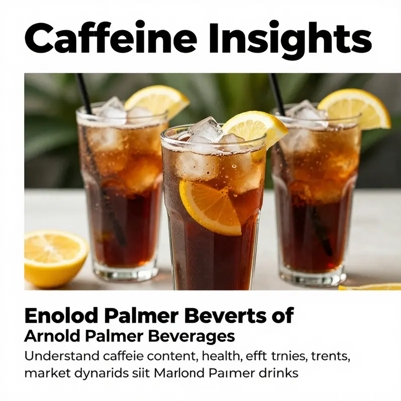 A photo depicting Arnold Palmer drinks served in glasses with ice, set against a sunny outdoor background.