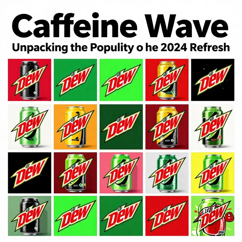 Analyzing the caffeine content of Mountain Dew and its impact on consumer choices.