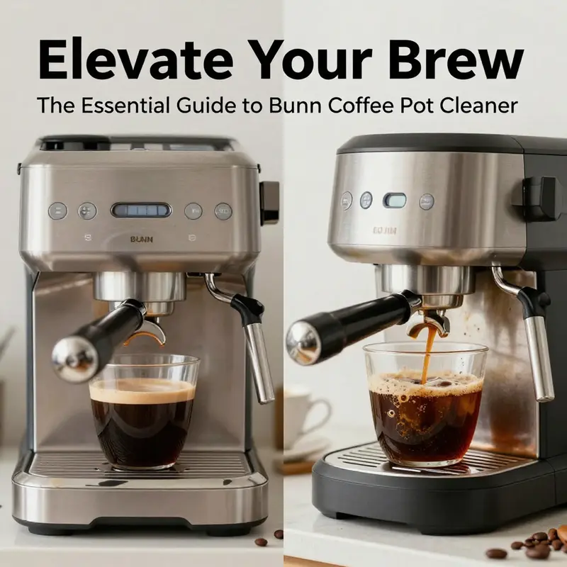 Bunn Coffee Pot Cleaner: Effectively designed for Bunn machines to ensure peak performance.