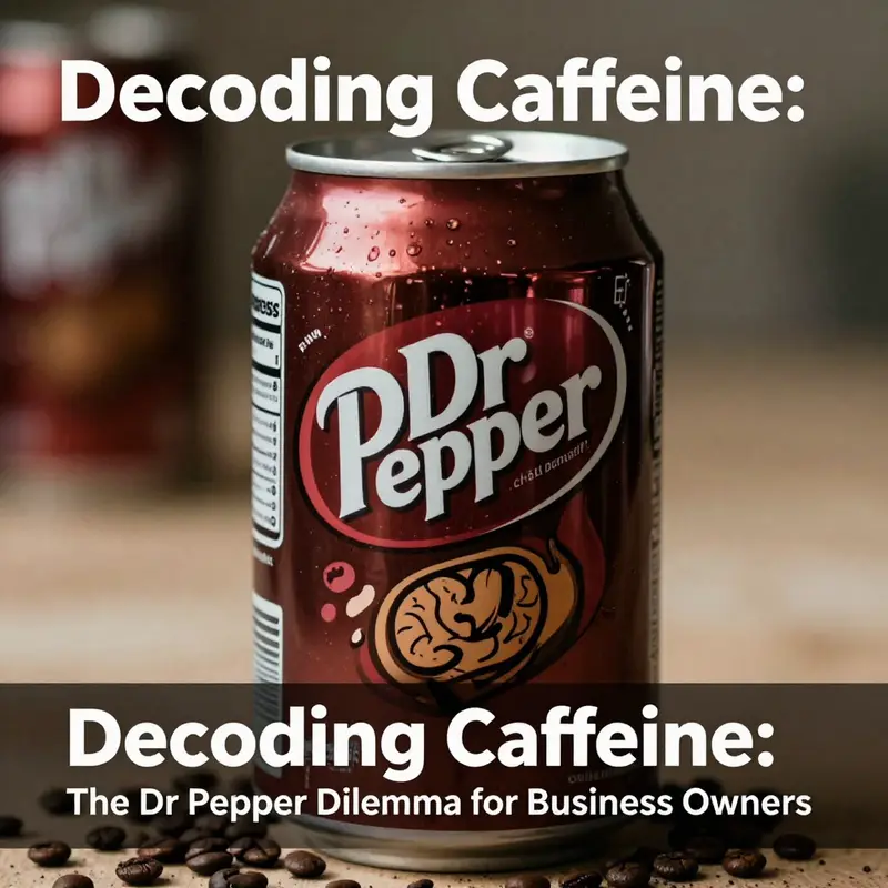 Examining the caffeine content in Dr Pepper and its health implications.