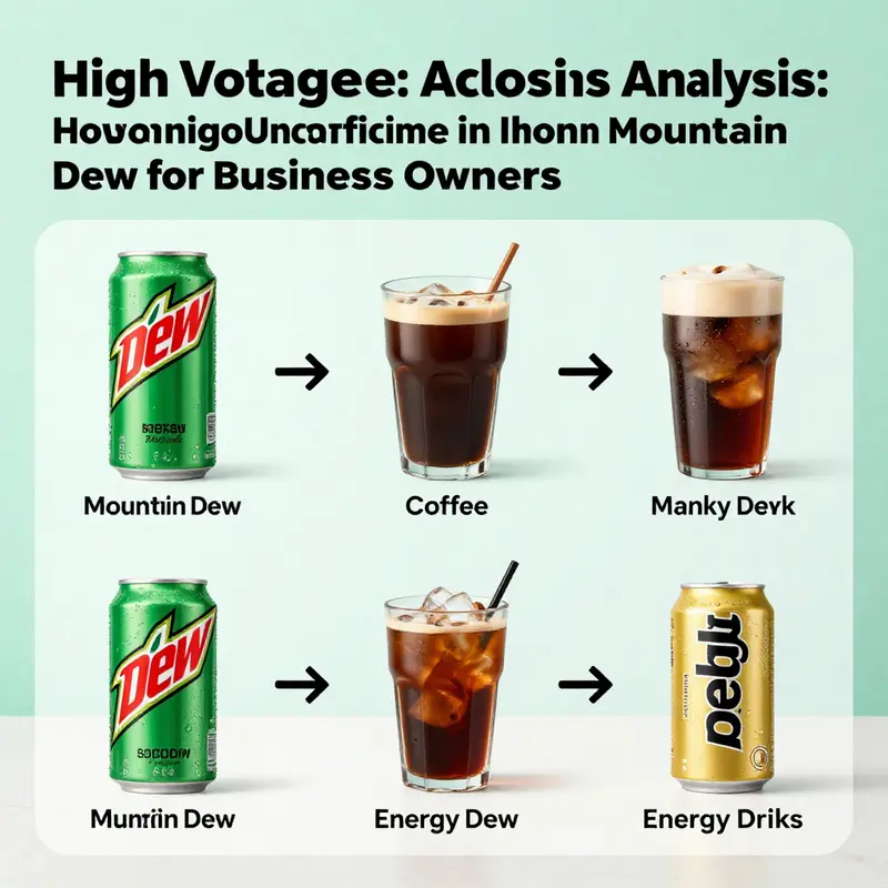 The nutritional label of a Mountain Dew highlighting its caffeine content.