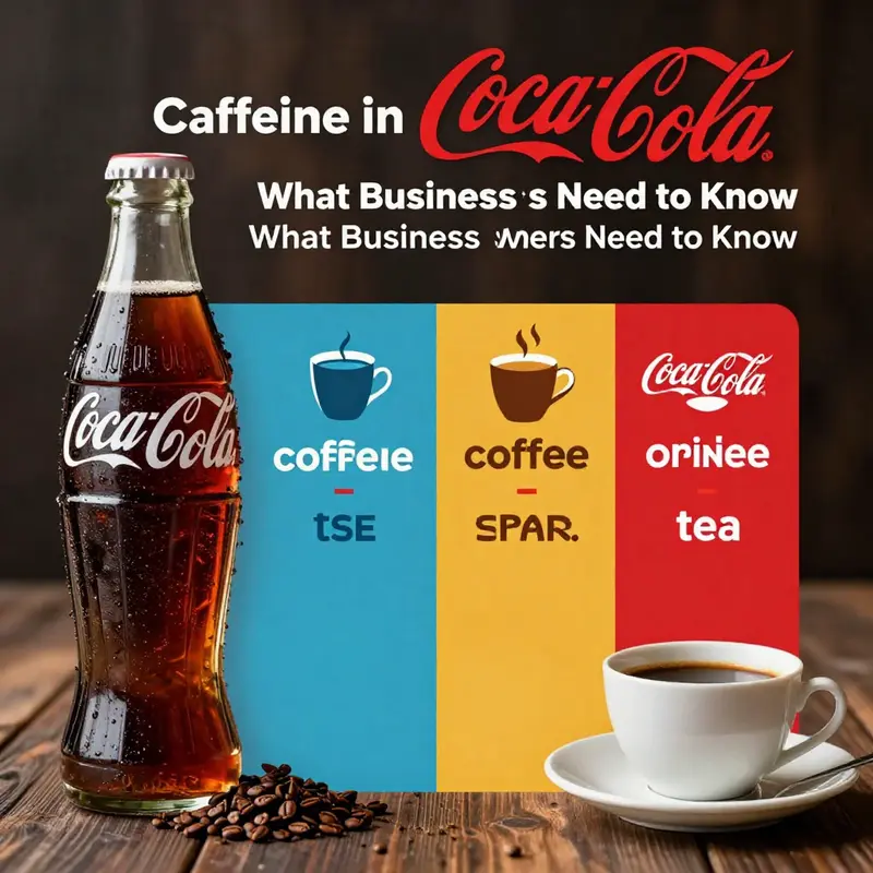 Coca-Cola: Understanding its caffeine levels with a side measurement of caffeine content.