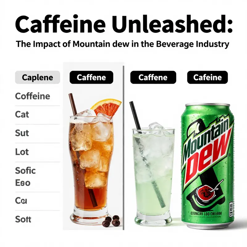 The historical evolution of Mountain Dew, highlighting significant branding and product development milestones.