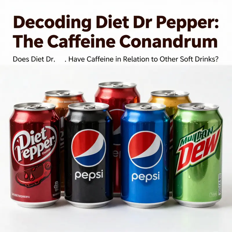 Diet Dr Pepper is caffeine-free, making it a versatile choice for health-conscious consumers.
