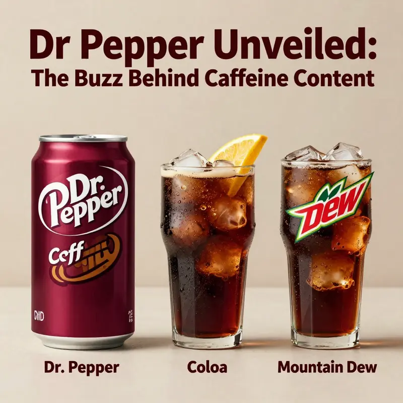 Dr Pepper’s caffeine content plays a crucial role in its unique appeal.
