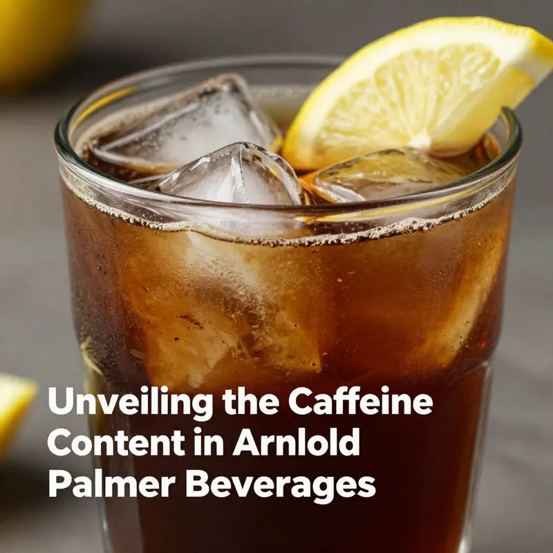 A refreshing Arnold Palmer beverage showcasing its appealing presentation.