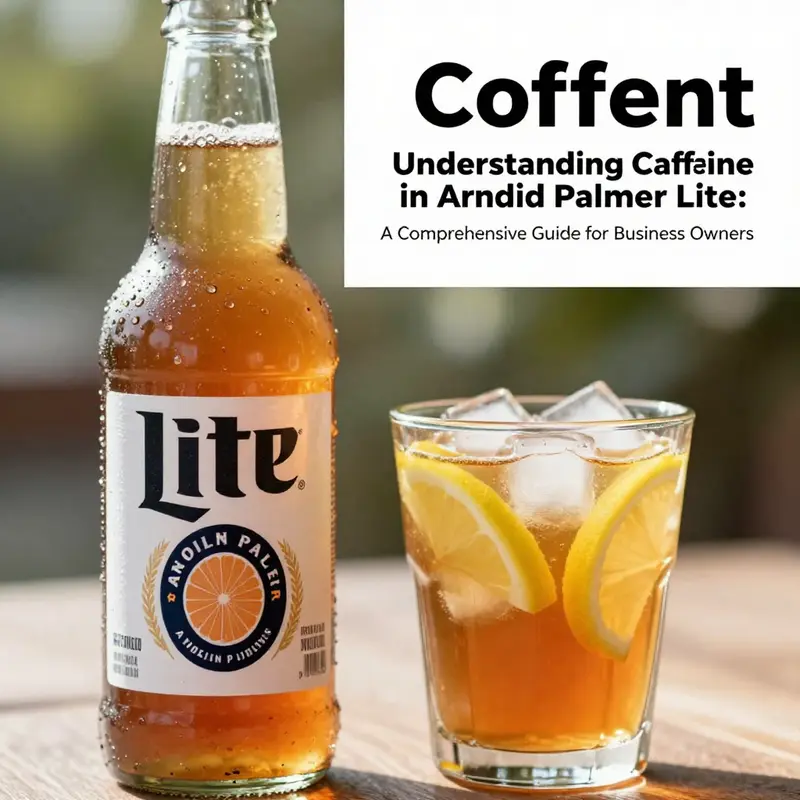 Analysis of caffeine content in Arnold Palmer Lite reveals mild levels suitable for casual beverage consumption.