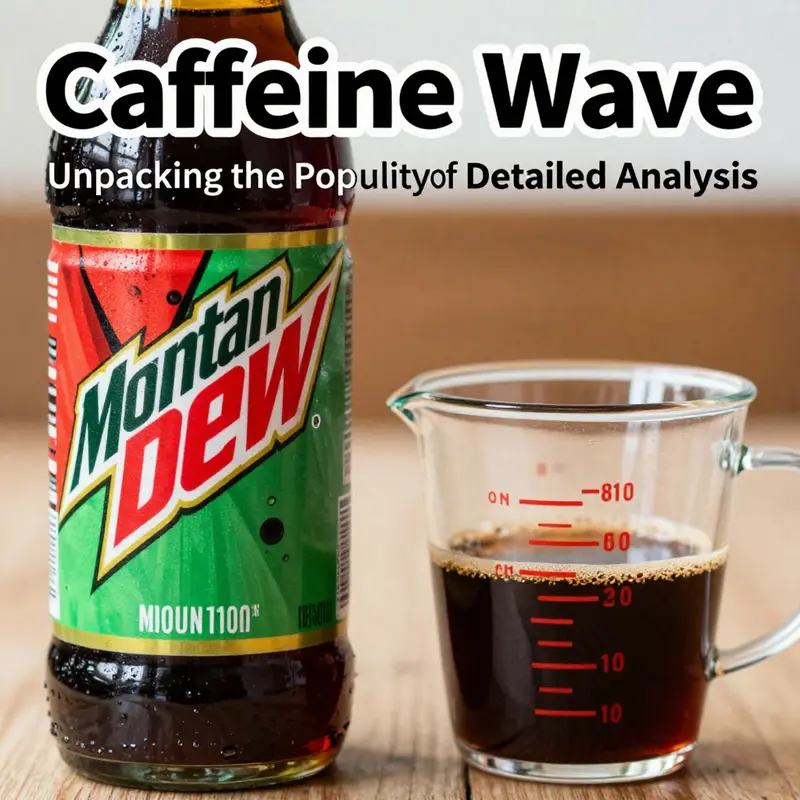 Analyzing the caffeine content of Mountain Dew and its impact on consumer choices.