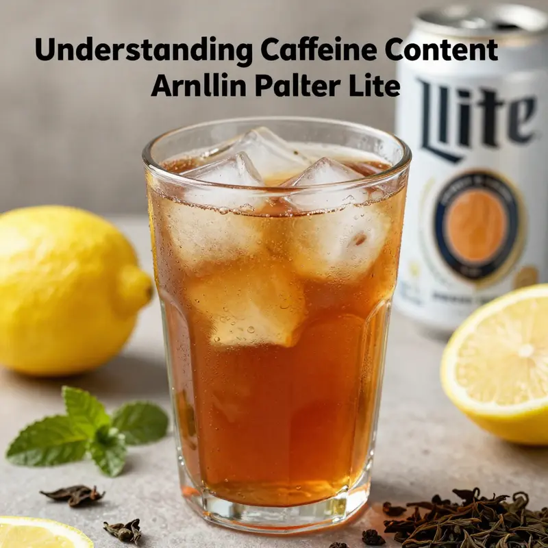 An overview of the Arnold Palmer Lite beverage, highlighting its refreshing appearance.
