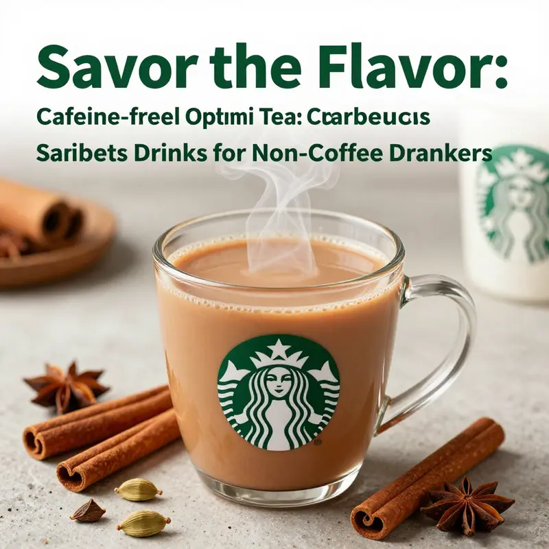 Iced Passion Tango Lemonade: A refreshing, fruity drink perfect for non-coffee drinkers.