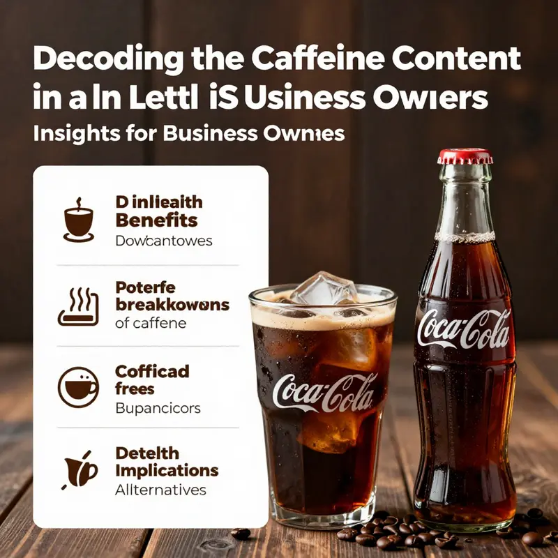 Comparison of caffeine content in Coca-Cola, Diet Coke, and Coca-Cola Zero Sugar.