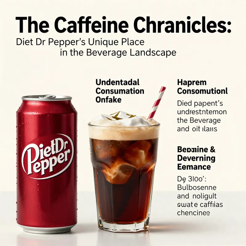 Visual comparison of caffeine content across popular beverages.