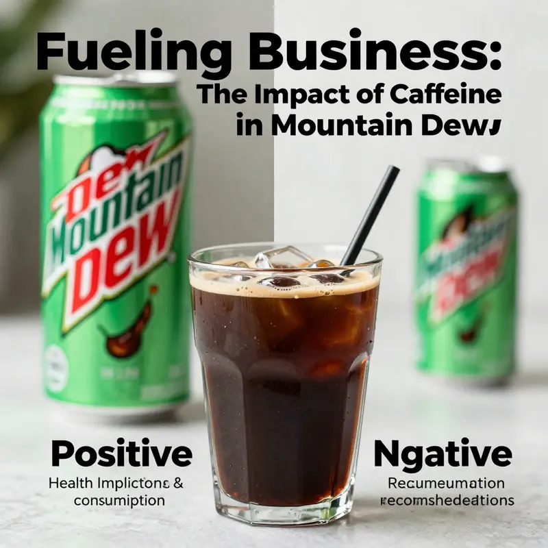 Understanding caffeine’s role in Mountain Dew and its physiological effects.