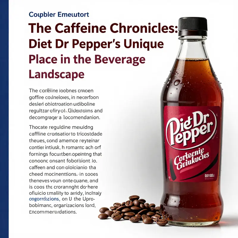 Visual comparison of caffeine content across popular beverages.
