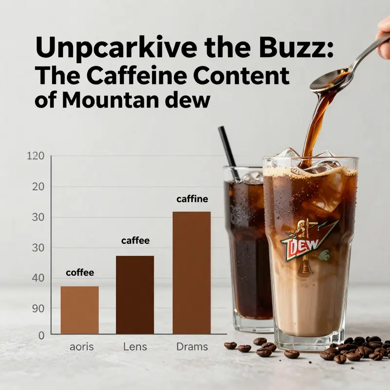 In-depth analysis of caffeine content in Mountain Dew.
