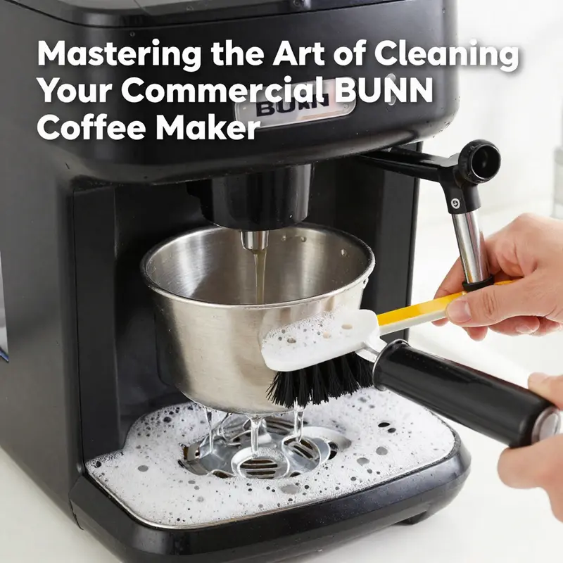 Descaling a BUNN coffee maker ensures optimal performance by removing mineral buildup.